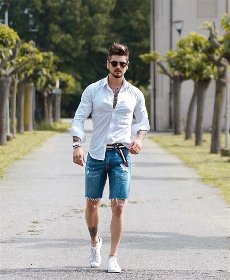 Dicas para combinar CAMISA COM BERMUDA na moda masculina.